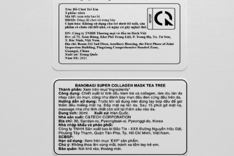 In tem nhãn phụ hàng hóa nhập khẩu