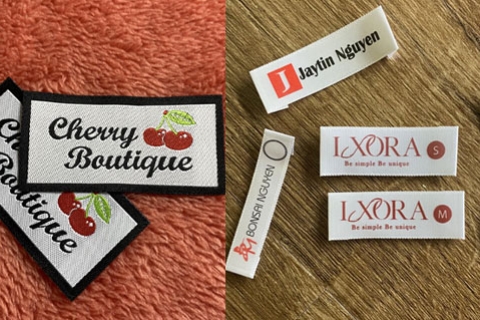 Cách phân biệt Nhãn dệt và Nhãn in