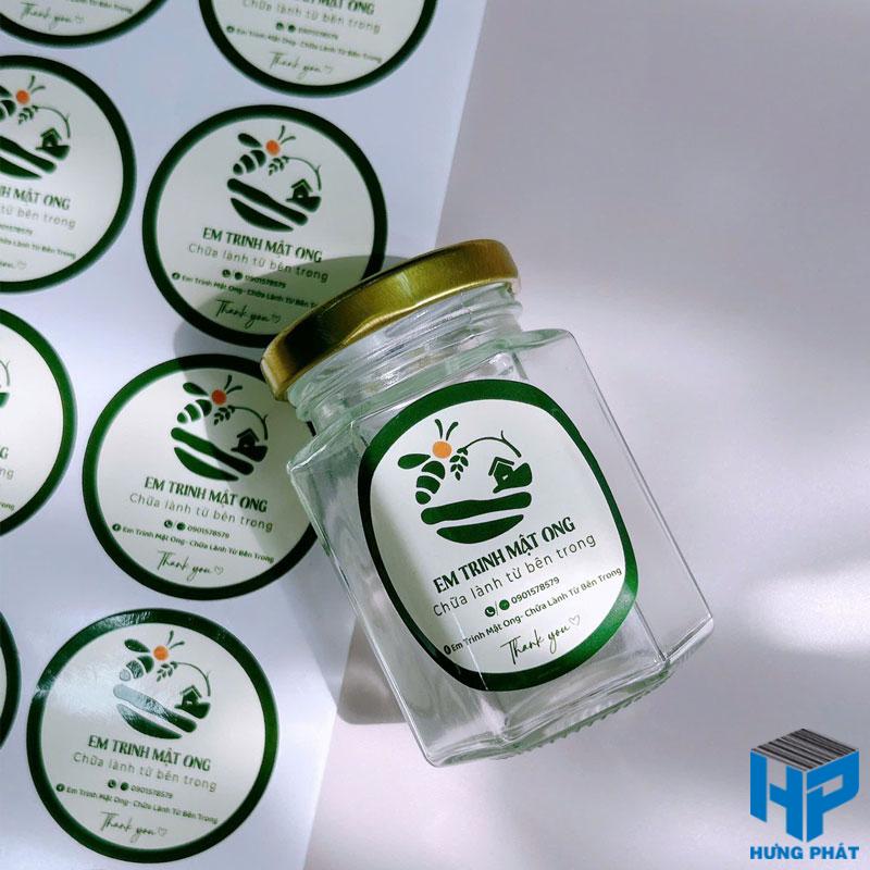 In decal thực phẩm TPHCm