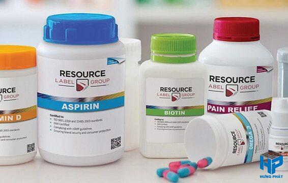 In decal dược phẩm tphcm