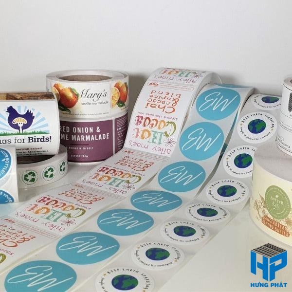 In tem giấy giá rẻ TPHCM