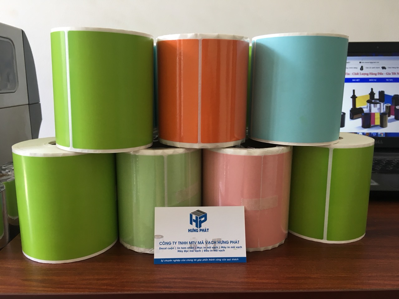 In tem mác số lượng ít