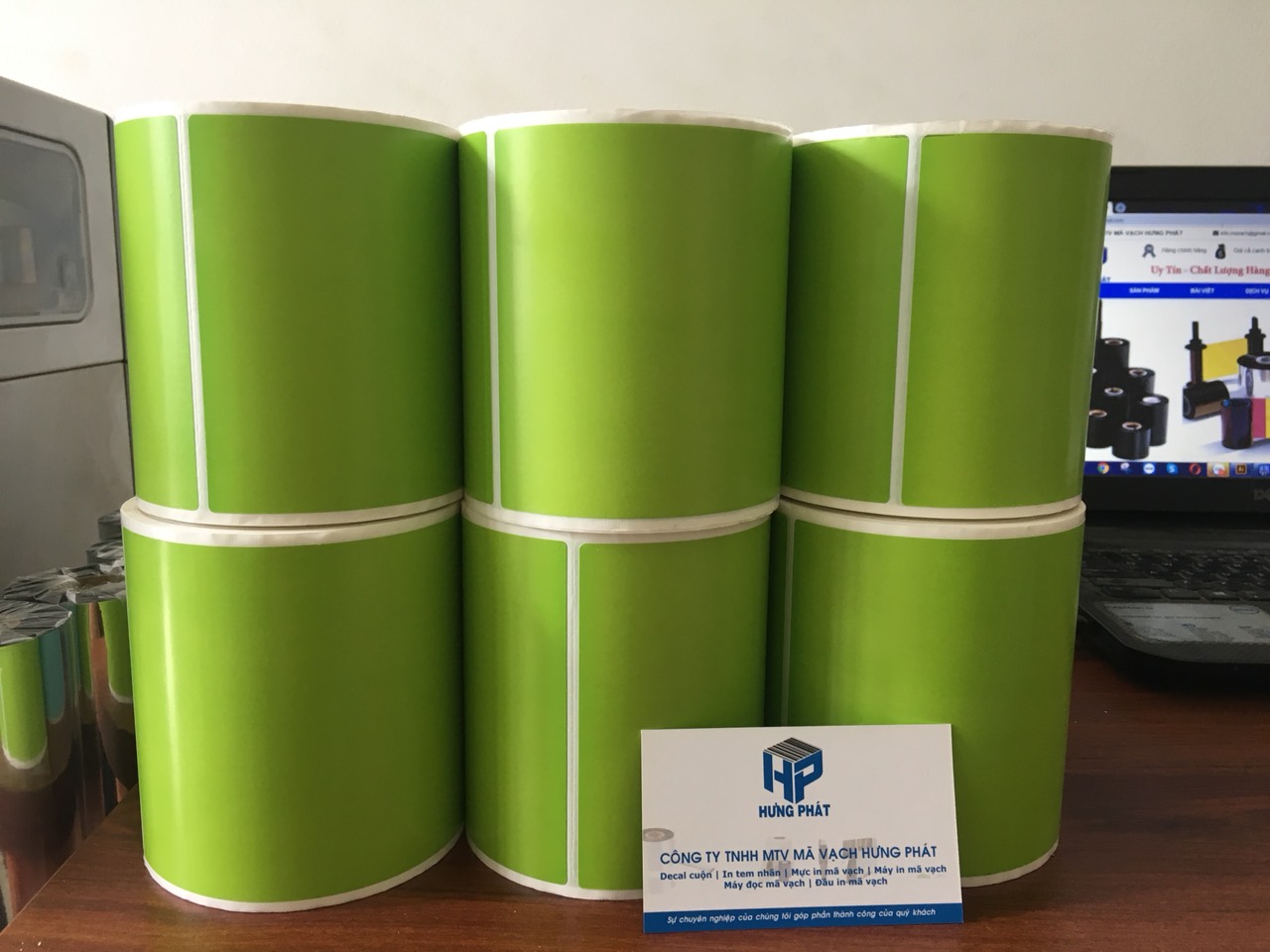 In tem nhãn decal quận Tân Phú