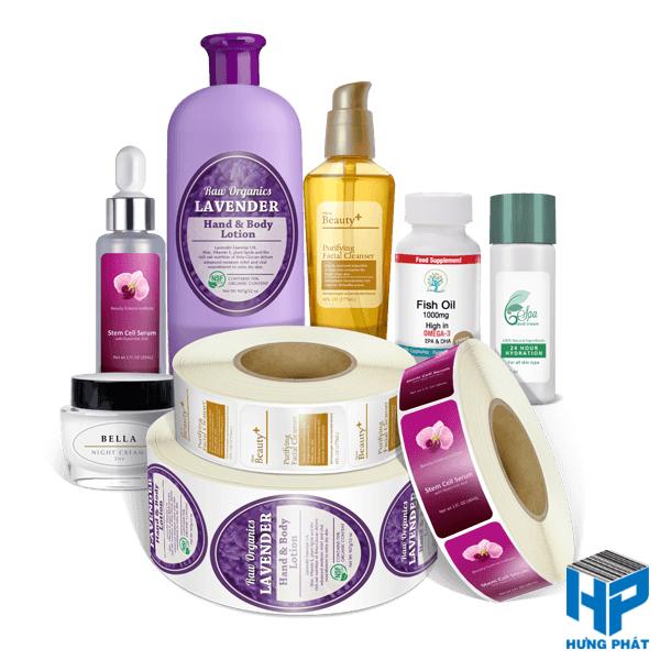 In tem nhãn decal cuộn giá rẻ