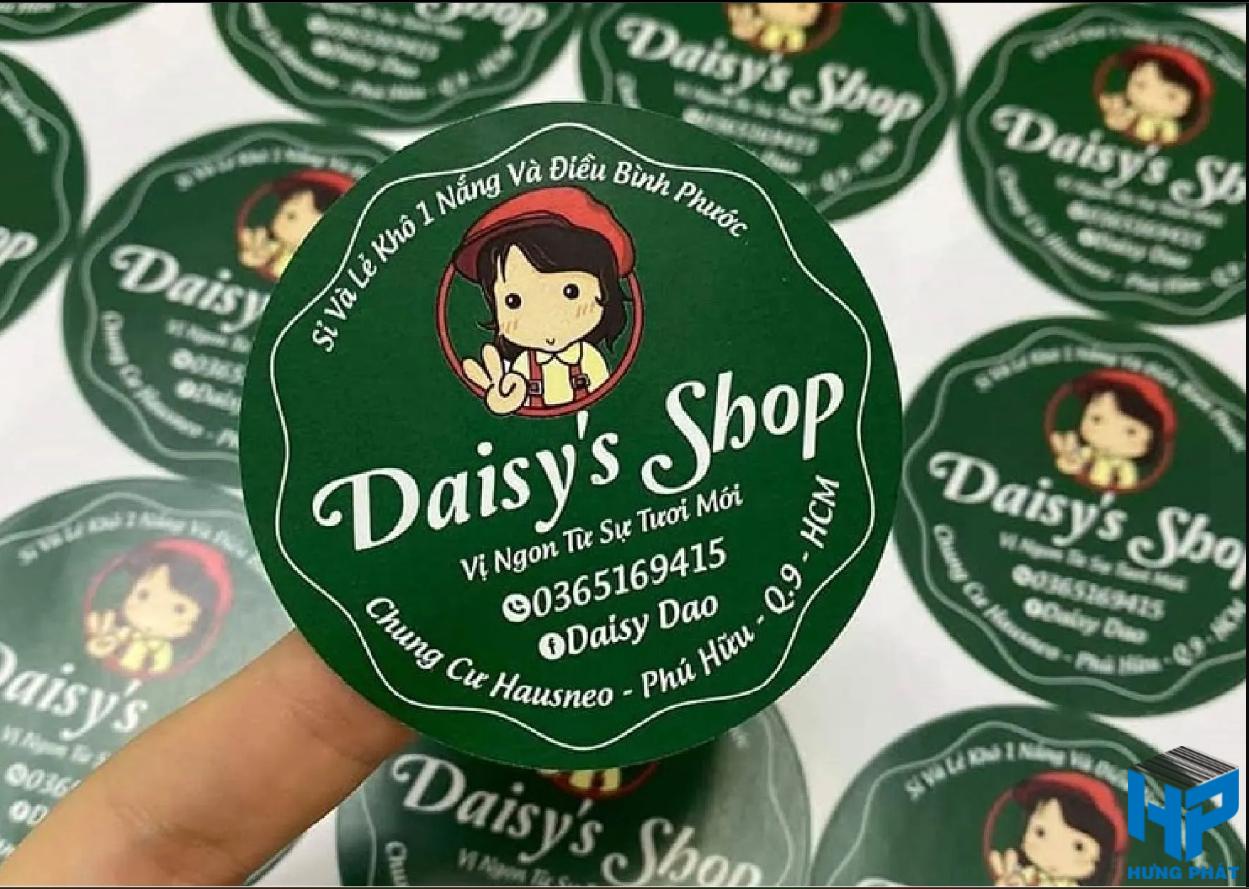 In tem nhãn decal giấy