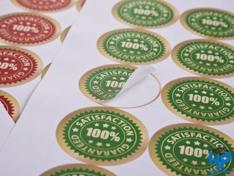 In tem nhãn decal giấy