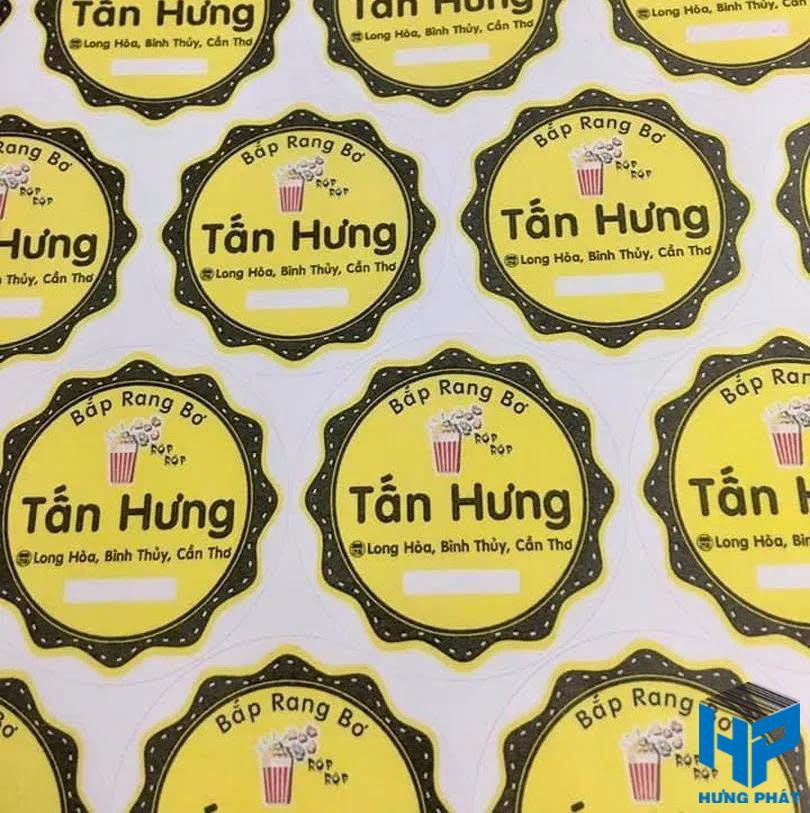 In tem nhãn decal nhựa