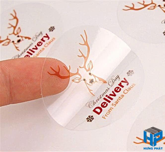 In tem nhãn decal nhựa