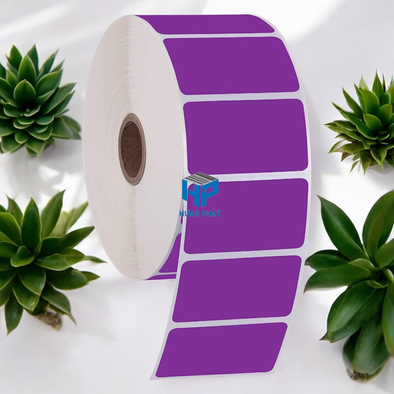 In tem nhãn mã vạch cuộn