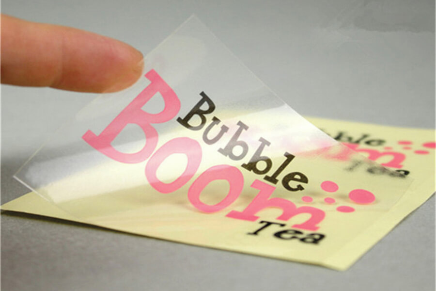 in decal trong suốt