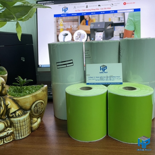 giấy decal màu xanh