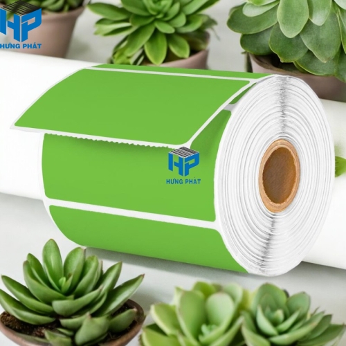 giấy decal màu xanh