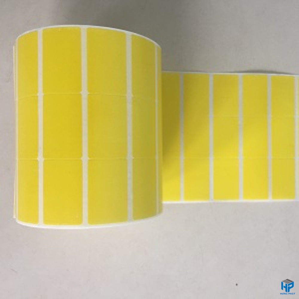 giấy decal màu vàng