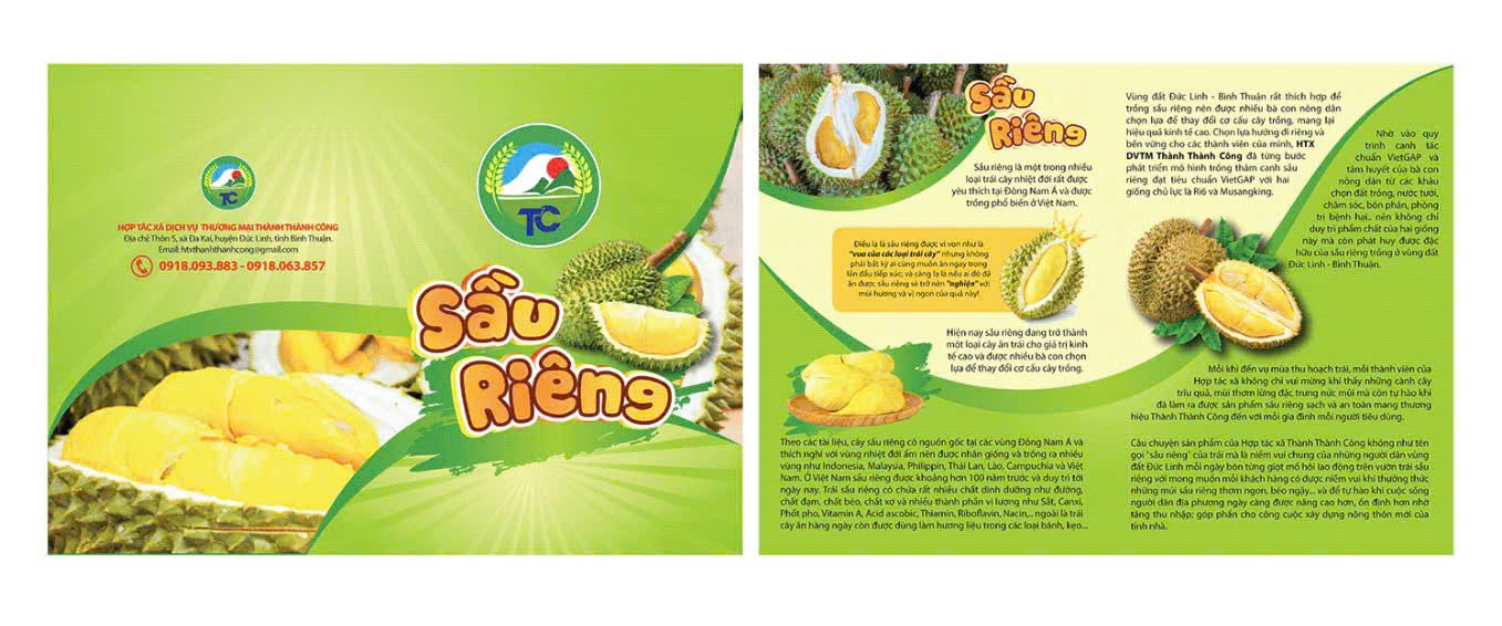 tem dán sầu riêng