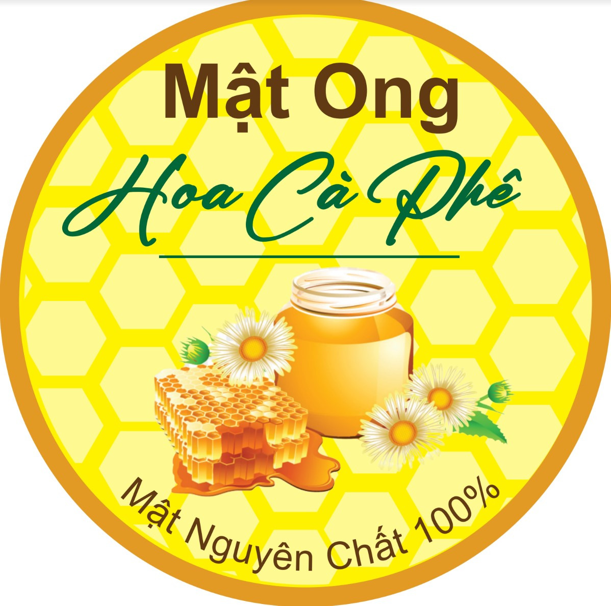 tem nhãn mật ong
