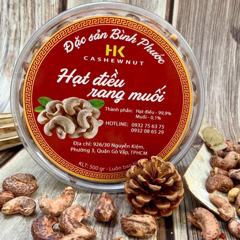 tem nhãn hạt điều