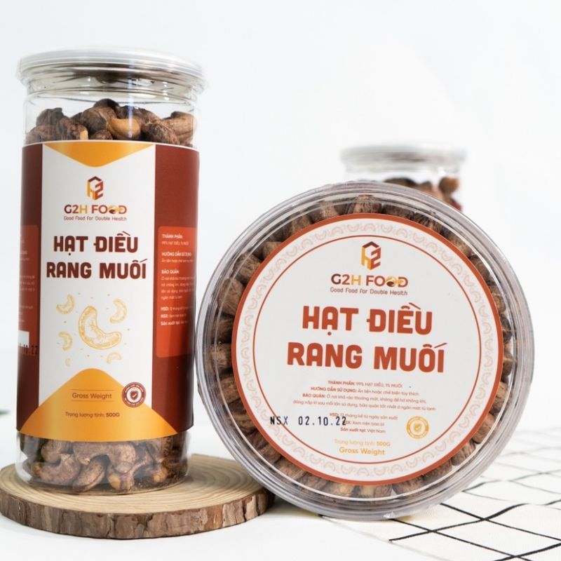 tem nhãn hạt điều