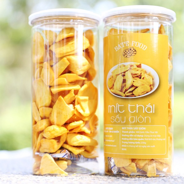tem nhãn mít sấy