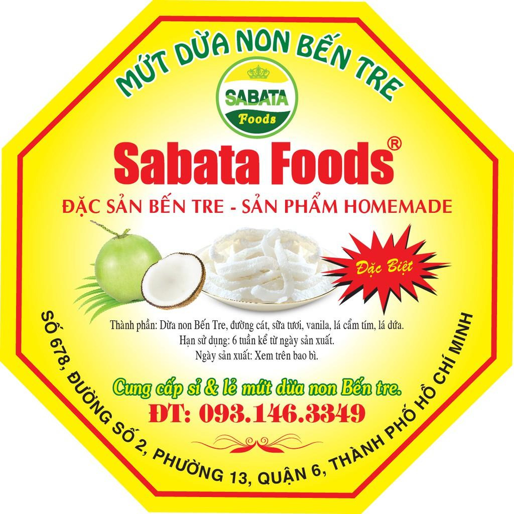 tem nhãn mứt dừa