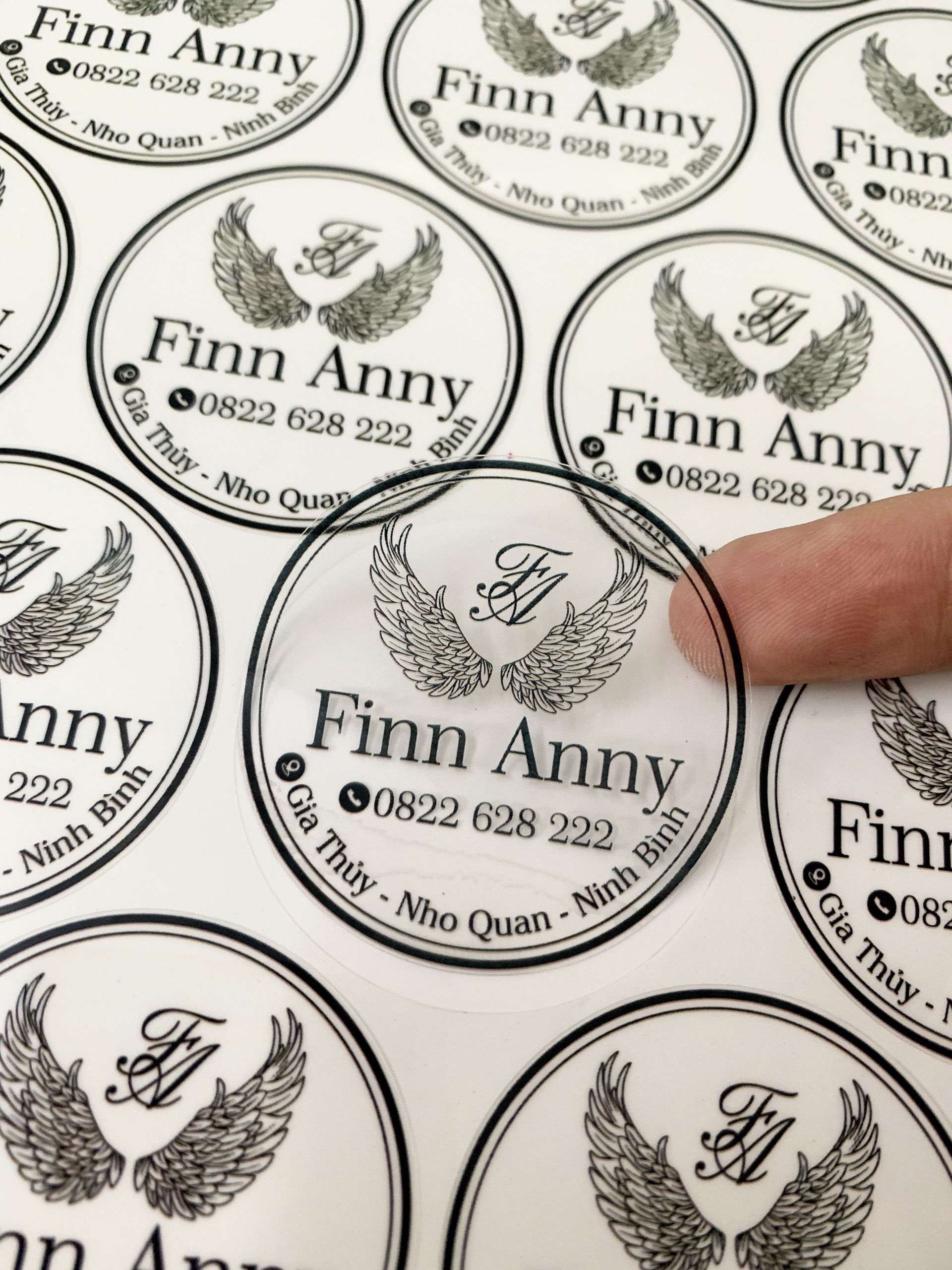 in decal chống nước