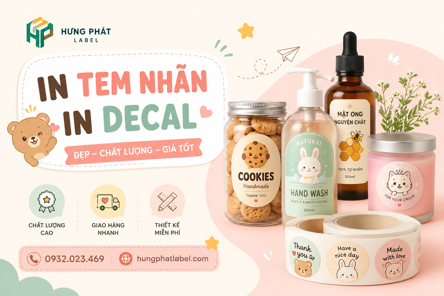 xưởng in tem nhãn