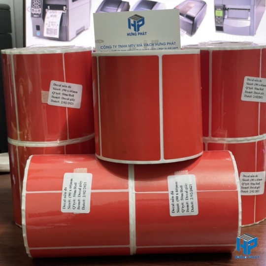 IN TEM NHÃN DECAL GIÁ RẺ TPHCM