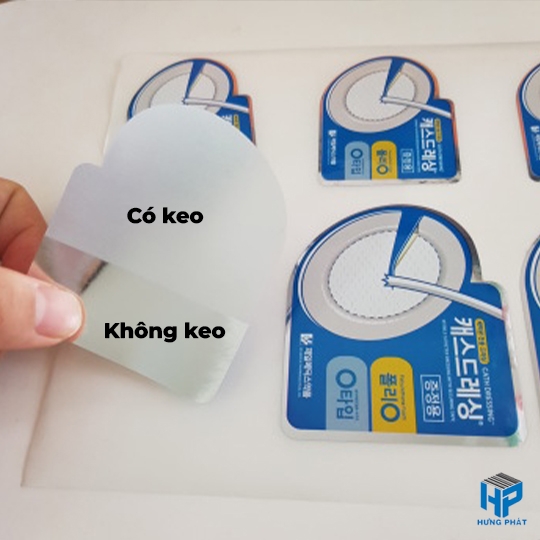 IN TEM NHÃN SẢN PHẨM TÁCH GHÉP - KHỬ KEO CHẤT LƯỢNG CAO