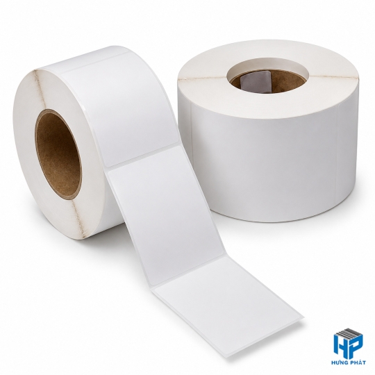 Tem decal nhựa PVC không thấm nước