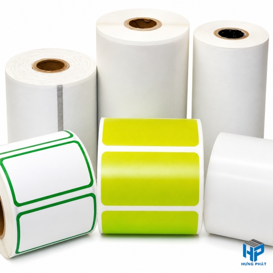 Tem decal nhựa PVC không thấm nước